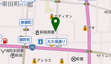 LavieHAIRの地図画像