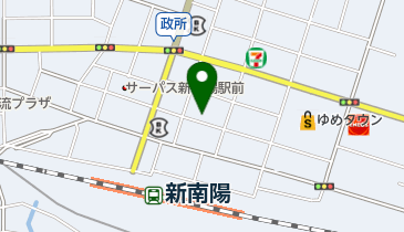 CPサロンレクラの地図画像