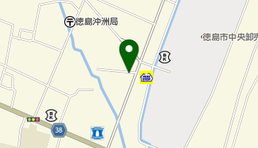 花源中洲市場内の地図画像