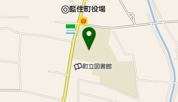 藍住町民体育館の地図画像