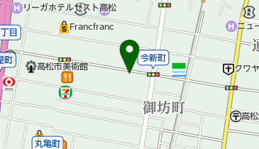 サヌキス本店の地図画像
