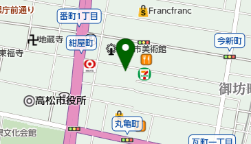 串かつあやのの地図画像