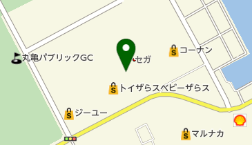 ジーユーパブリックプラザ丸亀店の地図画像