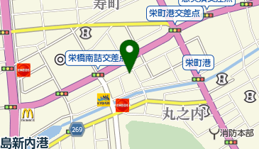 黒田旗のぼり店の地図画像