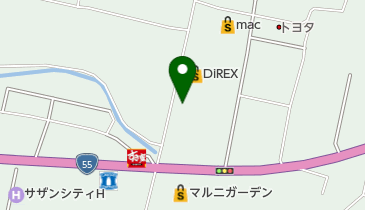 hairRecordsの地図画像