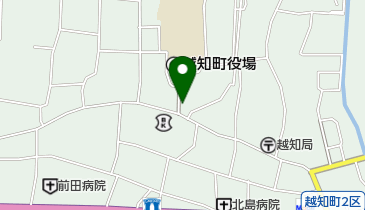 越知町本の森図書館の地図画像