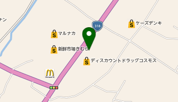 アイリス接骨院・鍼灸院の地図画像