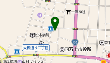 森自転車店の地図画像