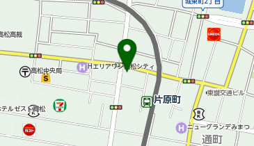 カワイ高松ショップの地図画像