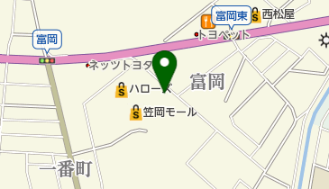 ダイヤクリーニング株式会社 ハローズ笠岡店の地図画像