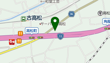 さかえドライ株式会社 屋島東店の地図画像