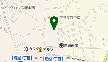 オーロラ美容室の地図画像