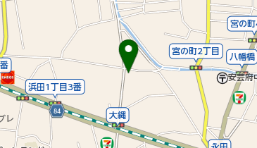 ベリンダヘアーデザインの地図画像