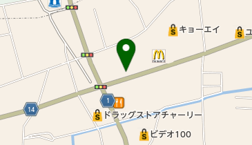 あいずみ眼鏡店の地図画像
