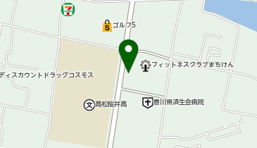 敬二郎クリニック在宅診療の地図画像