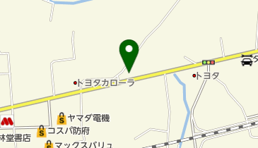 らくらく全身もみほぐしの地図画像