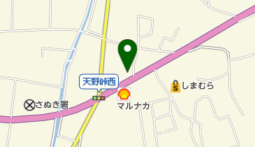 ひな薬局志度店の地図画像