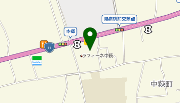 プラネットワークス新居浜の地図画像