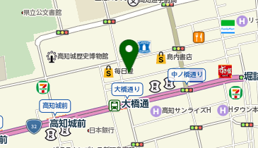 森木翠香園大橋通り店の地図画像