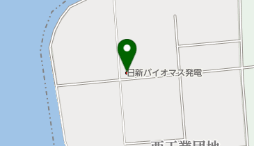 日新バイオマス発電株式会社の地図画像