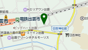 中国ジェイアールバス株式会社島根支店の地図画像