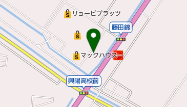 そうごう薬局Pモール藤田店の地図画像