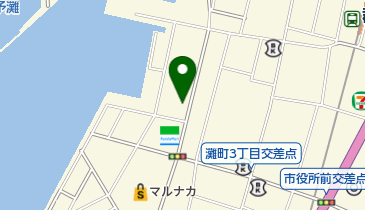 なだまち鍼灸院の地図画像