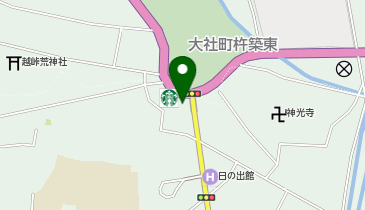 まがたまや雲玉の地図画像