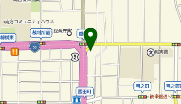 カギの救急車岡山店の地図画像