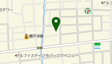 ウィズワタベ裳美岡山店の地図画像