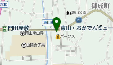 成田家 東山店の地図画像