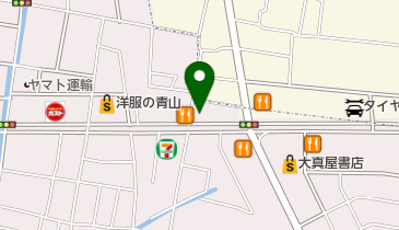 アイビー化粧品岡山第七販社の地図画像