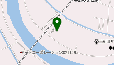 岡山市役所 環境局環境部 当新田事業所・ごみ・資源化物収集の地図画像