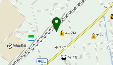 ノア・インドアステージ倉敷の地図画像