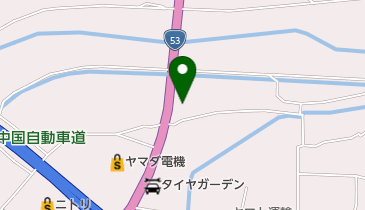 津山施術院の地図画像