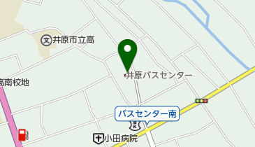 井原市役所 井原バスセンターの地図画像