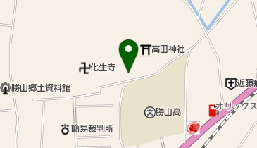 高田神社の地図画像