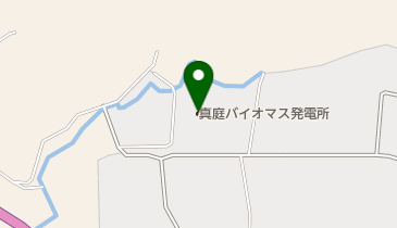 真庭バイオマス発電株式会社の地図画像