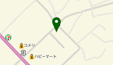 丸尾ガラスの地図画像
