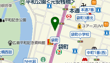 HIROSHIMAストレッチの地図画像