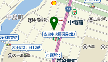 株式会社中国四国博報堂本社・広島支社の地図画像