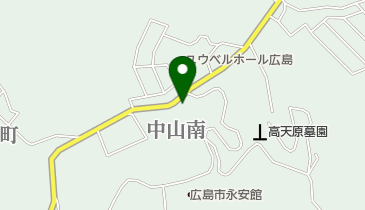 タイヤ交換広島の地図画像