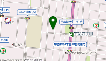 よねき整骨院の地図画像