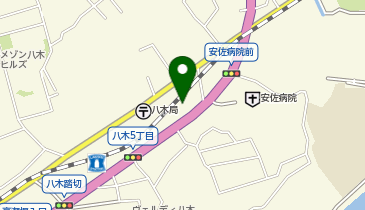 ヒューネット八木 neo店の地図画像