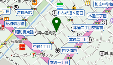 株式会社マルオカの地図画像