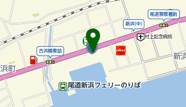 いしど式そろばんゆめきっず尾道新浜校の地図画像