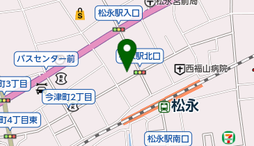 有限会社福田酒店の地図画像