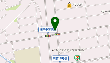 タックルベリー福山店の地図画像