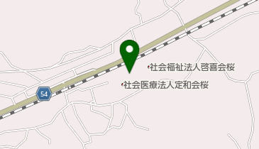 定和会(社会医療法人)桜内レストカフェラ・ファミーユの地図画像