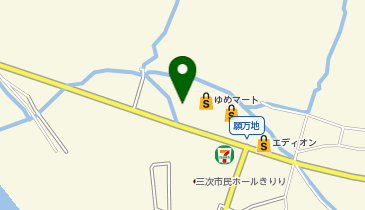 飯南町交流物産館代表の地図画像